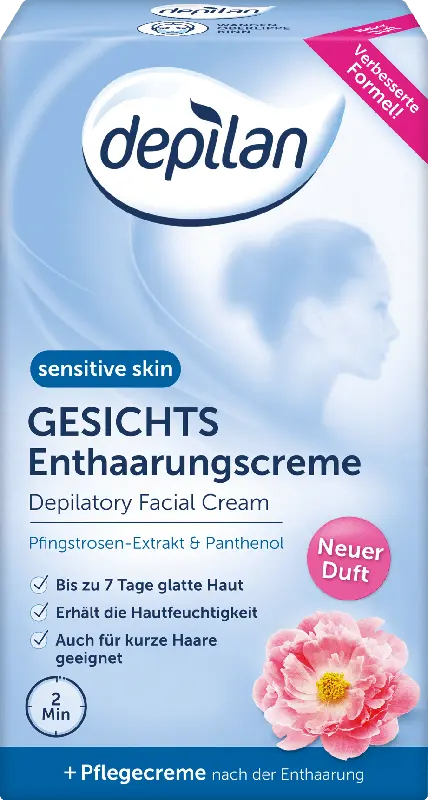 depilan sensitive skin Gesichts Enthaarungscreme