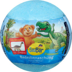 SauBär Kinder Badezusatz Badeüberraschung Dino