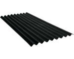 Hornbach Onduline® Bitumenwellplatte Base mit Sinus Profil 95/38 schwarz 2000 x 855 x 2,6 mm