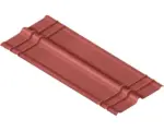 Hornbach Onduline Firsthaube mattes rot 1000 x 485 x 3 mm