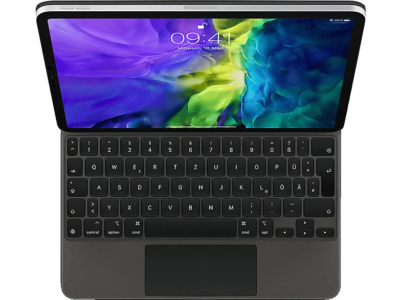 Apple Magic Keyboard für das 11" iPad Pro (4. Generation) und Air (5. - Deutsch, Schwarz; Tastatur