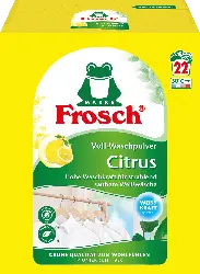 Frosch Voll-Waschpulver Citrus