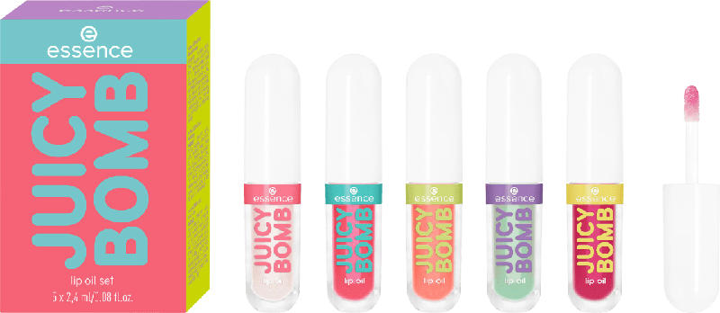 essence Lippenöl Set Juicy Bomb 01 Glossy Days Ahead!