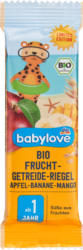 babylove Bio Frucht-Getreide-Riegel Apfel-Banane-Mango, ab 1 Jahr