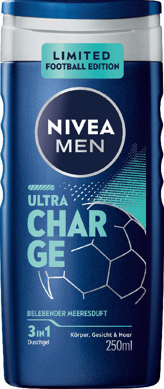 NIVEA MEN Duschgel Ultra Charge 3in1