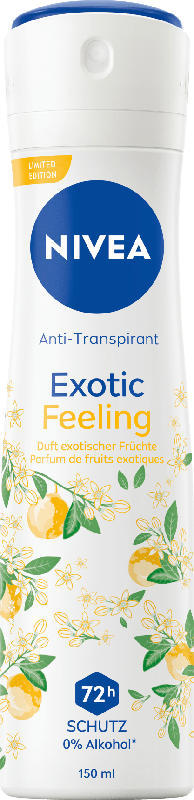 NIVEA Antitranspirant Deospray Exotic Feeling