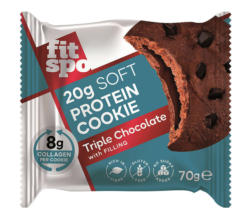 FitSpo Протеинова бисквита Triple Chocolate