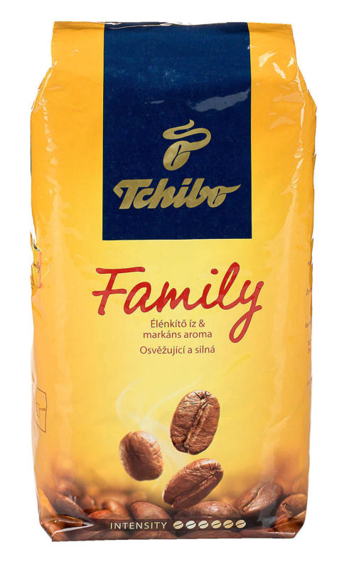 Tchibo Кафе на зърна Family различни видове