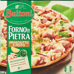 Pizza Forno di Pietra Buitoni, Prosciutto e Pesto, 350 g