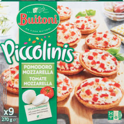 Pizzettine Piccolinis pomodoro e mozzarella Buitoni, 270 g