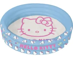 Pool Planschbecken Happy People 100 x 100 x 23 cm Ø Kunststoff blau