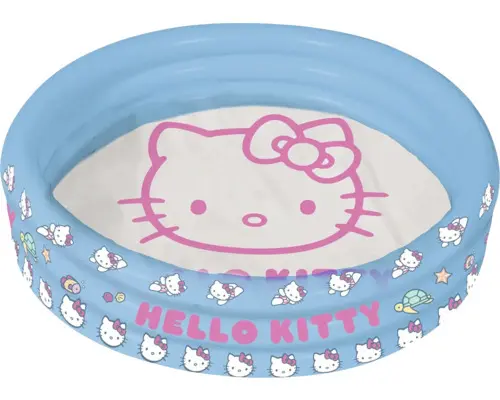 Pool Planschbecken Happy People 100 x 100 x 23 cm Ø Kunststoff blau