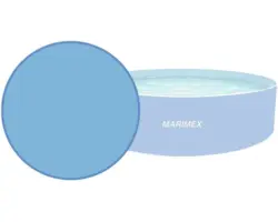 Ersatzfolie Marimex 457x107 cm Kunststoff blau