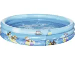 Hornbach Planschbecken Paw Patrol 3-Ring-Pool Ø 100 cm blau