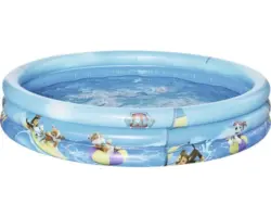 Planschbecken Paw Patrol 3-Ring-Pool Ø 100 cm blau