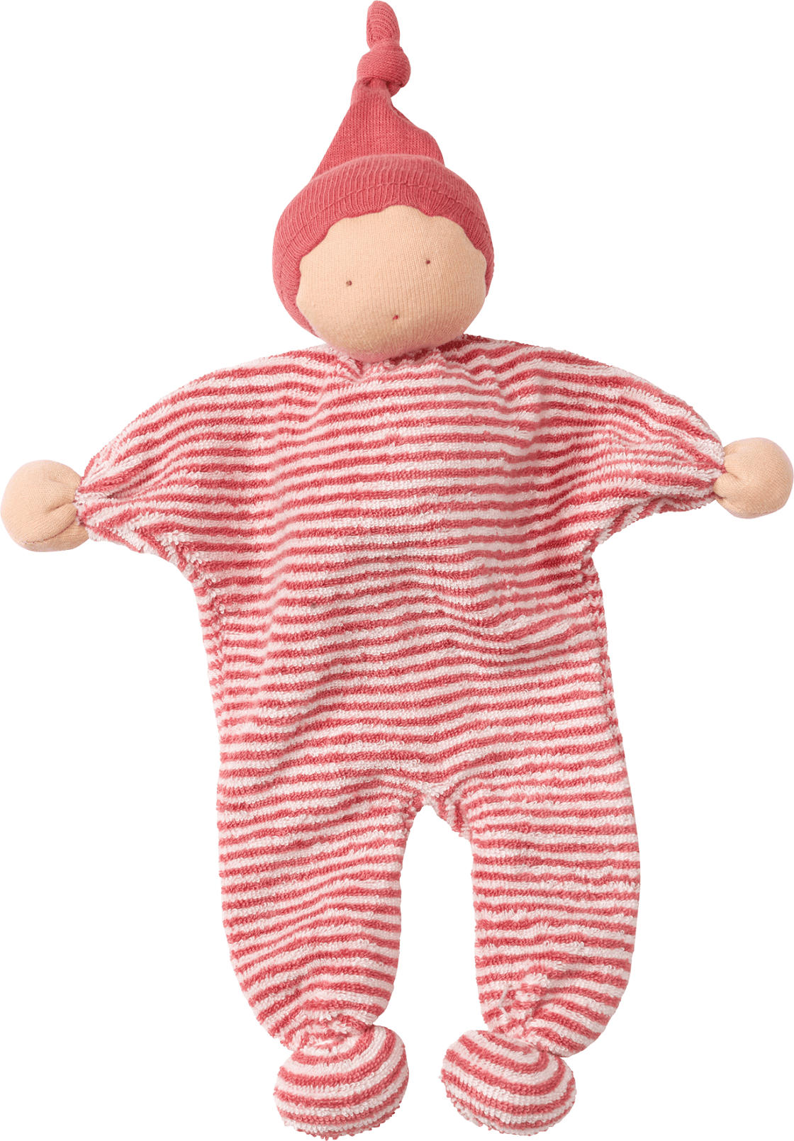 ALANA Püppchen mit Ringel-Muster, rot