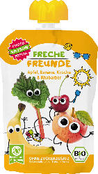 Freche Freunde Quetschie Apfel, Banane, Kirsche & Rhabarber, ab 8 Monaten