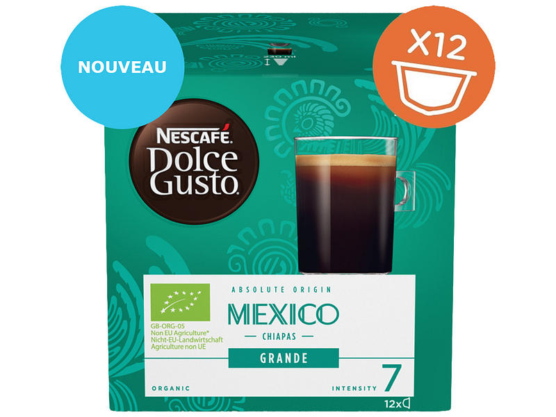 Capsule di caffè Arabica NESTLE DOLCE GUSTO Grande Mexico Chiapas