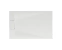 Extraflache Rechteck-Duschwanne Schulte ExpressPlus DWM-Tec 90x140x3.2 cm weiß matt
