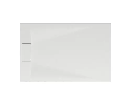 Extraflache Rechteck-Duschwanne Schulte ExpressPlus DWM-Tec 90x140x3.2 cm weiß matt