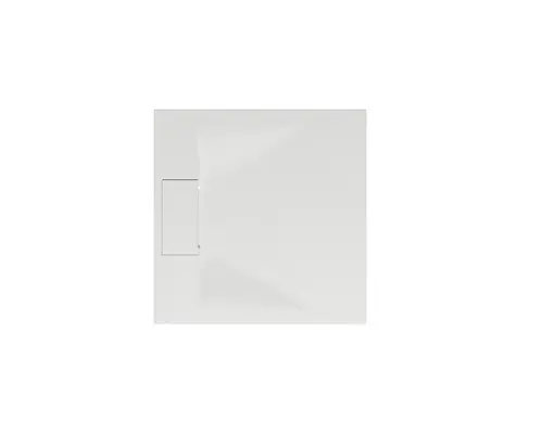 Extraflache Duschwanne Schulte ExpressPlus DWM-Tec 80x80x3.2 cm weiß matt