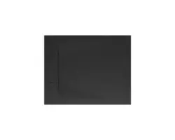 Extraflache Rechteck-Duschwanne Schulte ExpressPlus DWM-Tec 80x100x3.2 cm anthrazit matt