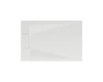 Hornbach Extraflache Rechteck-Duschwanne Schulte ExpressPlus DWM-Tec 80x120x3.2 cm weiß matt
