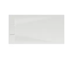 Extraflache Rechteck-Duschwanne Schulte ExpressPlus DWM-Tec 80x160x3.2 cm weiß matt