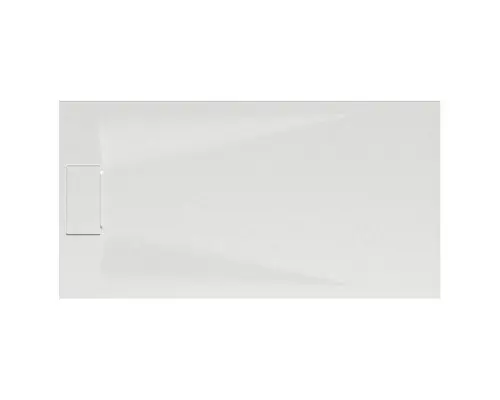 Extraflache Rechteck-Duschwanne Schulte ExpressPlus DWM-Tec 80x160x3.2 cm weiß matt