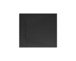 Hornbach Extraflache Rechteck-Duschwanne Schulte ExpressPlus DWM-Tec 90x100x3.2 cm anthrazit matt