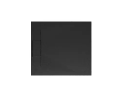 Extraflache Rechteck-Duschwanne Schulte ExpressPlus DWM-Tec 90x100x3.2 cm anthrazit matt