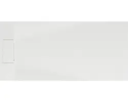 Extraflache Rechteck-Duschwanne Schulte DWM-Tec 70x160x3.2 cm weiß matt