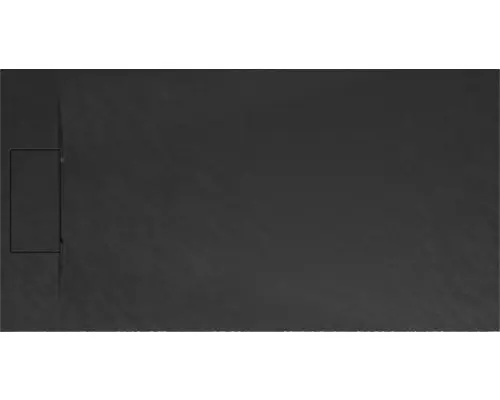 Extraflache Rechteck-Duschwanne Schulte DWM-Tec 70x150x3.2 cm anthrazit matt