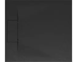 Extraflache Extraflache Rechteck-Duschwanne Schulte DWM-Tec 80x90x3.2 cm anthrazit matt