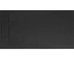 Extraflache Rechteck-Duschwanne Schulte ExpressPlus DWM-Tec 70x150x3.2 cm anthrazit matt