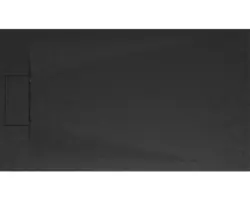 Extraflache Rechteck-Duschwanne Schulte DWM-Tec 80x140x3.2 cm anthrazit matt