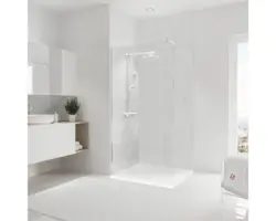 Duschrückwand Schulte Decodesign ExpressPlus 2550x1000x3 mm Beton hell