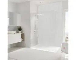 Duschrückwand Schulte Decodesign 2550x1500x3 mm Beton hell