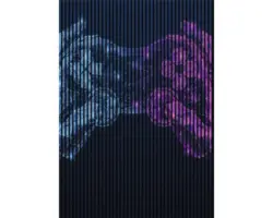 Akustikpaneel digital bedruckt Control 1 19x1693x2400 mm Set = 3 Einzelpaneele