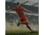 Hornbach Akustikpaneel digital bedruckt Soccer 1 19x2253x2400 mm Set = 4 Einzelpaneele