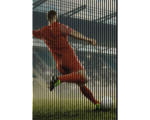 Hornbach Akustikpaneel digital bedruckt Soccer 1 19x1693x2400 mm Set = 3 Einzelpaneele