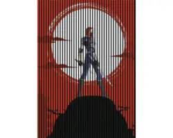 Akustikpaneel digital bedruckt Moonic 1 19x1693x2400 mm Set = 3 Einzelpaneele