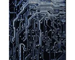 Akustikpaneel digital bedruckt Chip 1 19x2253x2400 mm Set = 4 Einzelpaneele