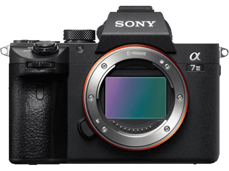 Sony Alpha 7 III Systemkamera Gehäuse, schwarz (ILCE-7M3)