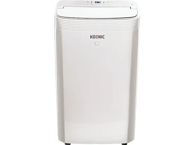 Koenic KAC 12022 Mobiles Klimagerät (Max. Raumgröße: 48 m², EEK: A, 12.000 BTU/h, Weiß, WLAN & Sprachsteuerung); Mobiles Klimagerät mit WLAN