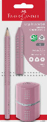 Faber-Castell Bleistift Jumbo Grip Set Rosa 3tlg