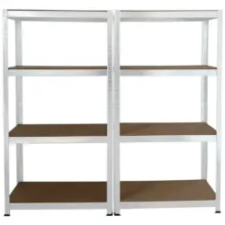 Schwerlaststeckregal 2er-Set