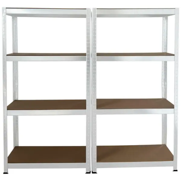 Schwerlaststeckregal 2er-Set