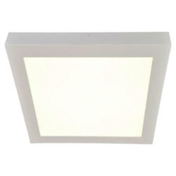 Näve Leuchten LED-Panel 1152426 weiß Kunststoff Metall B/H/T: ca. 22x3,9x22 cm 1 Brennstellen