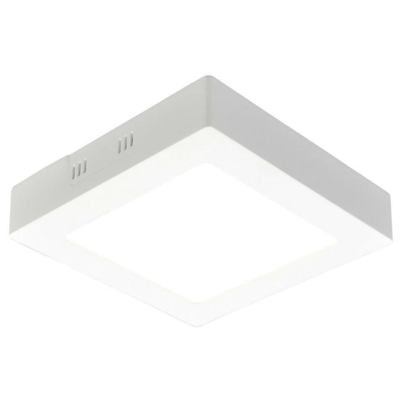 Näve Leuchten LED-Panel 1211526 weiß Metall Kunststoff B/H/T: ca. 22,5x3,5x22,5 cm 1 Brennstellen